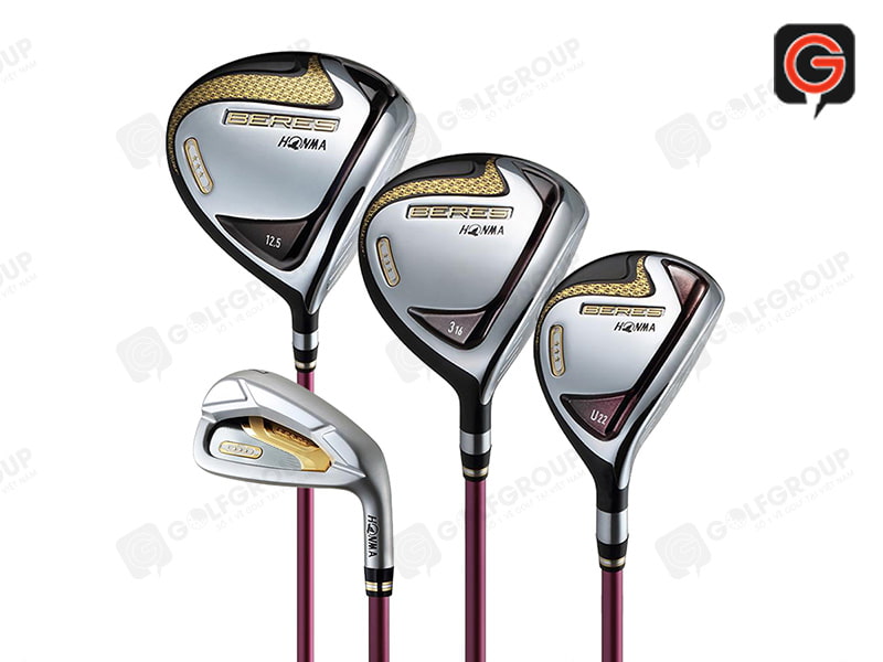 Bộ gậy Honma Beres BE07 3 Sao Lady Fullset Nữ